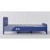 Muppets Engineered Wood Bed in Electric Blue Colour