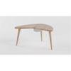 Boomerang Table Storage - Oak