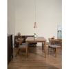 Scandinavian Nazo Dining Chair Brown Cocoa Finish
