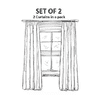 Chevron Door Curtains - Set Of 2