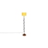 Ewan Yellow Cotton Shade Floor Lamp