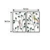 W-Banko Abstract Metal Wall Decor in Multicolor Set of 2