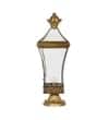 Corte Brass and Glass Outdoor Light