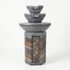 Water Fountain Harmony Falls 3-Tier Water Fountain in Multicolor Colour
