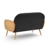 Holden Fabric Sofa (Black)