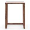 Silvino Solid Wood Nested Side Table in Teak Finish