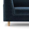 Rubik Premium 2 Seater Fabric Sofa in Cobalt Colour