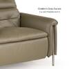 Splendor One Seater Motorized Leather Recliner in Olive Green Colour