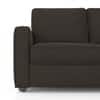 Apollo Compact 2 Seater  Fabric Sofa In Stone Grey Velvet Colour