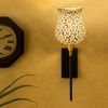 Devansh Metal Electric Wall Light in Black Colour with Multi Shade Count of 1 Light
