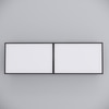 6 Doors Modular Wall Mounted Kitchen Cabinet With Adjustable Shelf In Chiyoda Wange Finish