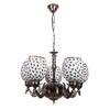 Devansh Solid Wood Electric Wall Light in Multi Colour with Multi Shade Count of 1 Light