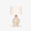 Capri Handicrafted Table Lamp in Black, blue and white Colour