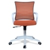 Iinea Mid Back Ergonomic Chair in Orange Colour