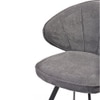 Echo Fabric Dining Chair in Grey Colour