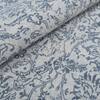 Neulooms Handloom Knotted Reversible Flatweave Runner Rug Blue or Ivory 2.5x8