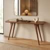 Raahi Solid Wood Console Table in Provincial Teak Finish 117 cm