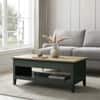 Wynmist Coffee Table Desk Forest Green