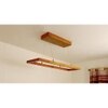Even 36 Brown Wooden LED Hanging Lamp
