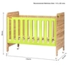 Romania Baby Crib with Mattress