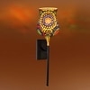 Devansh Metal Electric Wall Light in Black Colour with Multi Shade Count of 1 Light