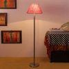 Denzel Pink Cotton Shade Floor Lamp