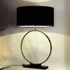Brass Ring Table Lamp