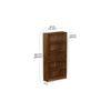 Alex Engineered Wood Bookshelf