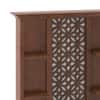 Aroha Small Solid Wood and Banswara Preyer Unit In Honey Finish