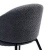 Vale Fabric Dining Chair in Grey Colour