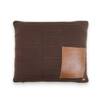 Olivia Chestnut Decorative Cushion Cover 16 x 16 Inches