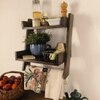 Calista Wooden Shelf Ladder