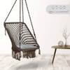 Swingzy Premium Rectangle Swing Chair for Adults Brown with Accessories
