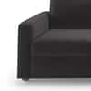 Apollo Compact Sofa (Colour : Pebble Grey, Cushion : Soft, Back Type : Regular, Seating Capacity : Right Aligned 2 Seater + Right Aligned Chaise)