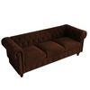 Azure Fabric Sofa (Brown)