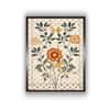 Floral Canvas Wall Prints Canvas Wall Prints Set of 1 Multicolor Matte