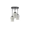 Zaiden Multicolour Glass Cluster Hanging Light