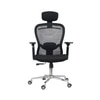 Hector High Back Mesh Office Chair With Hanger in Black Colour