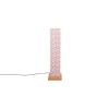 Chet Multicolour Cotton Shade Floor Lamp