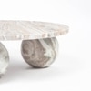 Bejoy Marble Coffee Table In Creem Finish