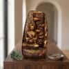Water Fountain Golden Harmony Buddha Water Fountain in Multicolor Colour