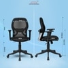 Kepler Brooks Nova MB Office Desk Chair in Black Colour