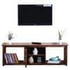 Elder Sheesham Wood Contemporary Tv Entertainment Unit For Tv Upto 70 Inch In Provisional Teak Finish