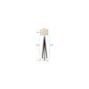 Serena Beige Jute Shade Floor Lamp