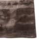 Jaipur Rugs Abstract Viscose 6x9 Feet Dark Brown Hand Tufted Rug Carpet