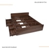 Esmeralda Queen Bed with 4 Drawer Storage
