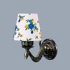 Devansh Metal Electric Wall Light in Antique Gold Colour with Multi Shade Count of 1 Light
