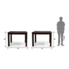 Brighton Square Dining Table Finish mahogany