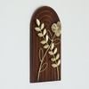 W-Ian Abstract Metal Wall Decor in Gold Set of 1