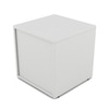 Dimora Bed Side Frosty White & Choco Walnut
